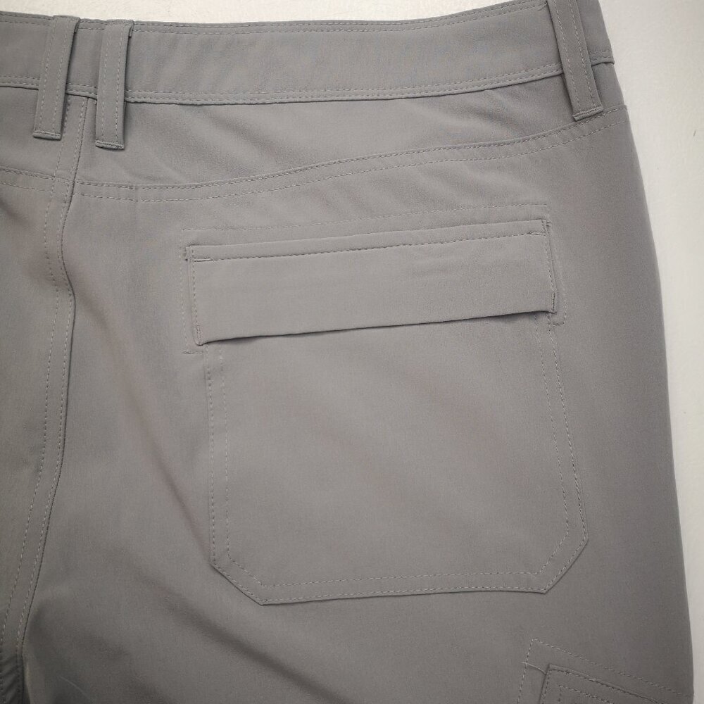 Windriver Ladies Size 14/32 Grey Roll Up Zipper & Snap Closure Casual Pants - Picture 11 of 14